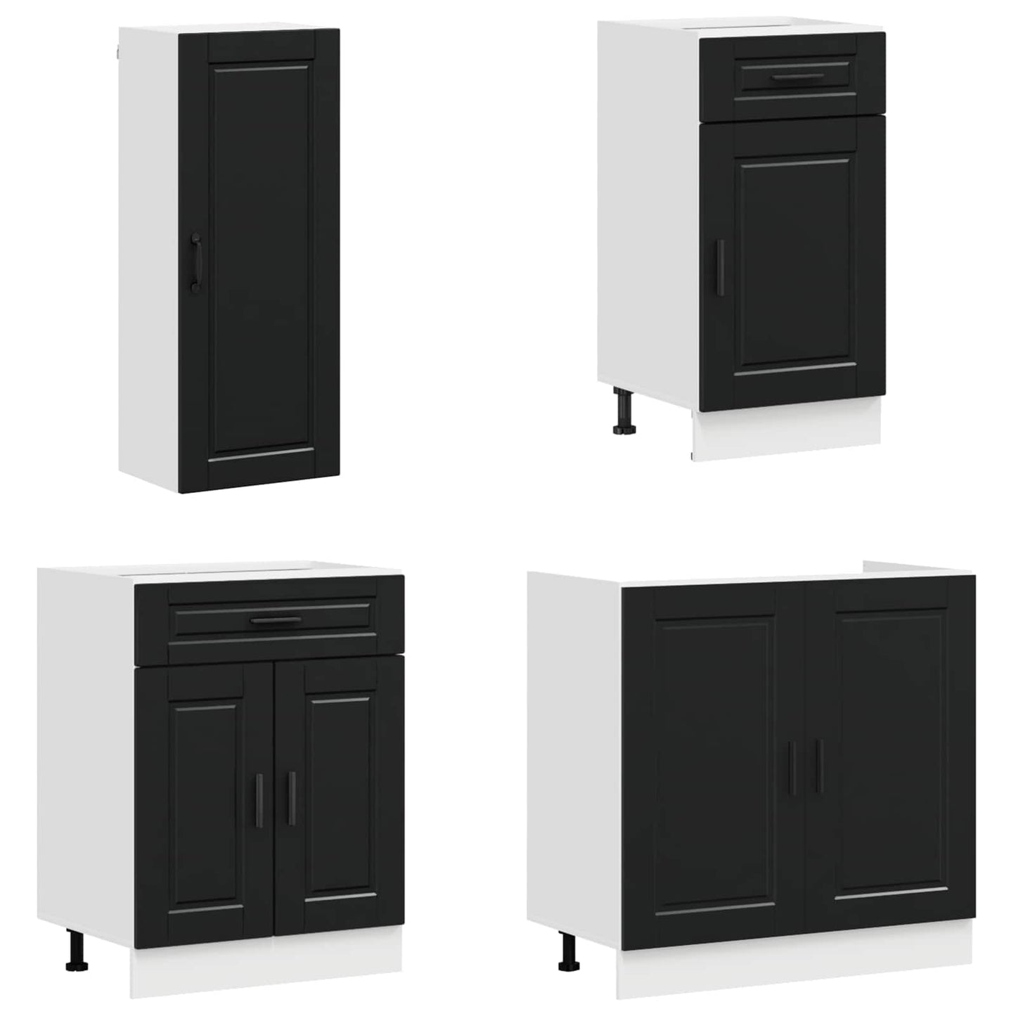 Kücheneinheit Porto 8 Pcs Holzwerkstoff
