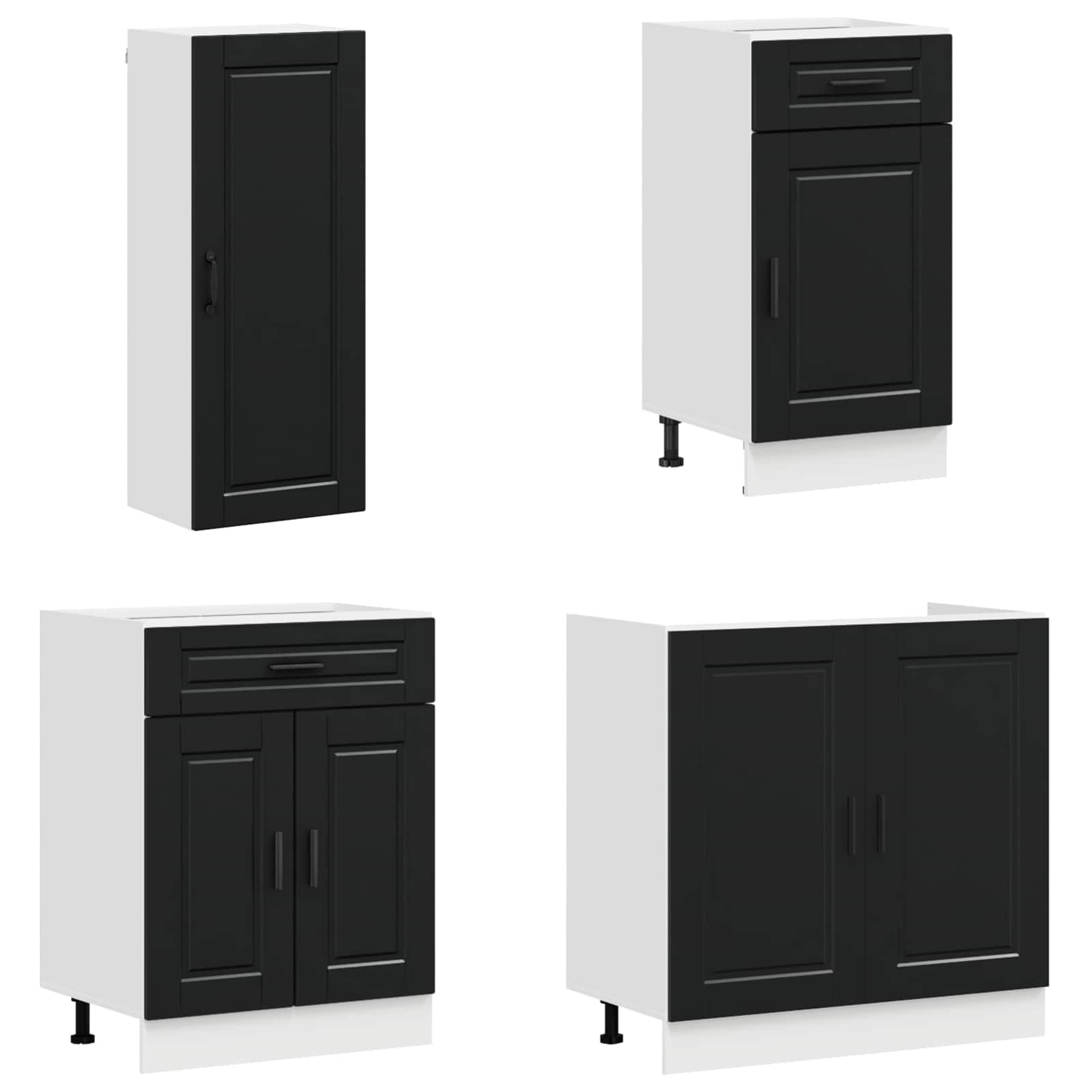 Kücheneinheit Porto 8 Pcs Holzwerkstoff