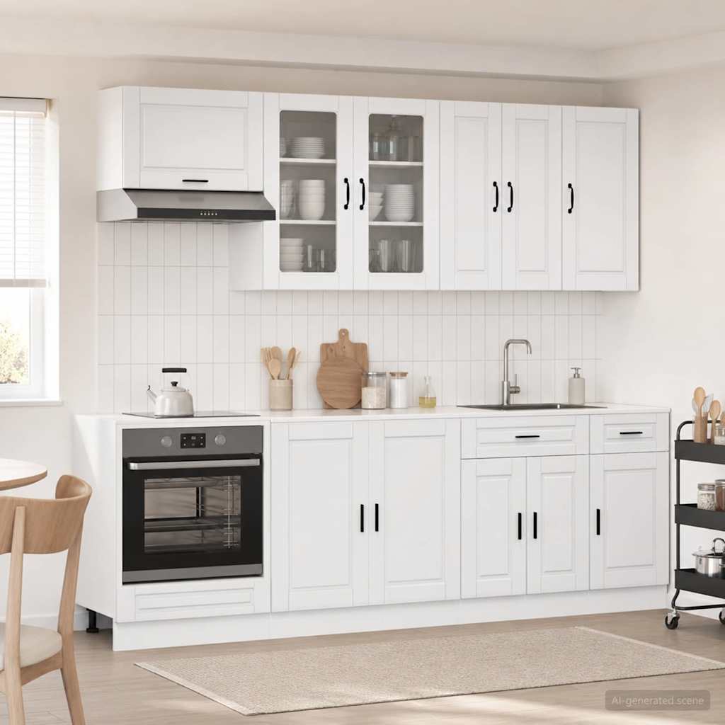 Kücheneinheit Porto 8 Pcs Holzwerkstoff