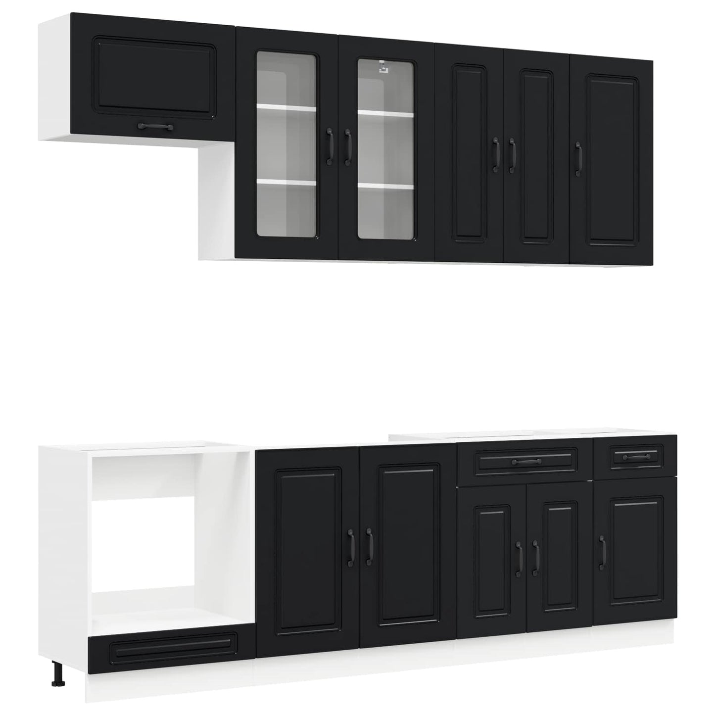 Kücheneinheit Kalmar 8 Pcs Holzwerkstoff
