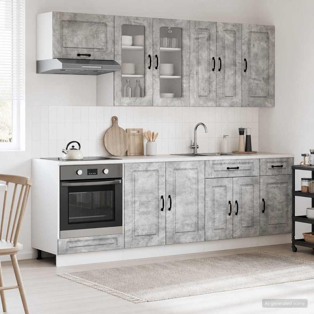 Kücheneinheit Kalmar 8 Pcs Holzwerkstoff