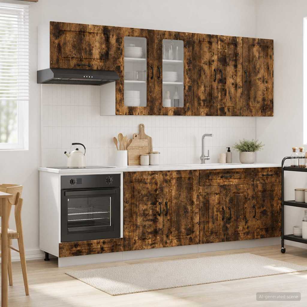 Kücheneinheit Kalmar 8 Pcs Holzwerkstoff