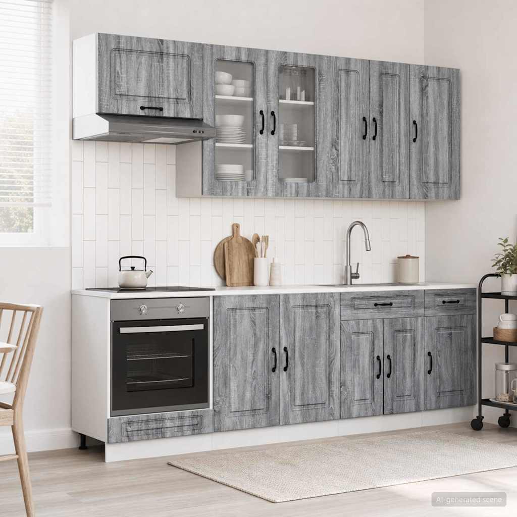 Kücheneinheit Kalmar 8 Pcs Holzwerkstoff