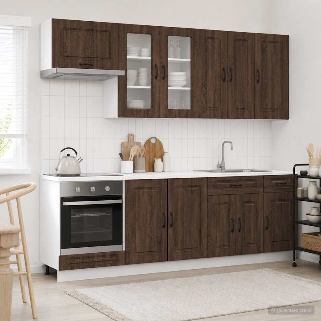 Kücheneinheit Kalmar 8 Pcs Holzwerkstoff