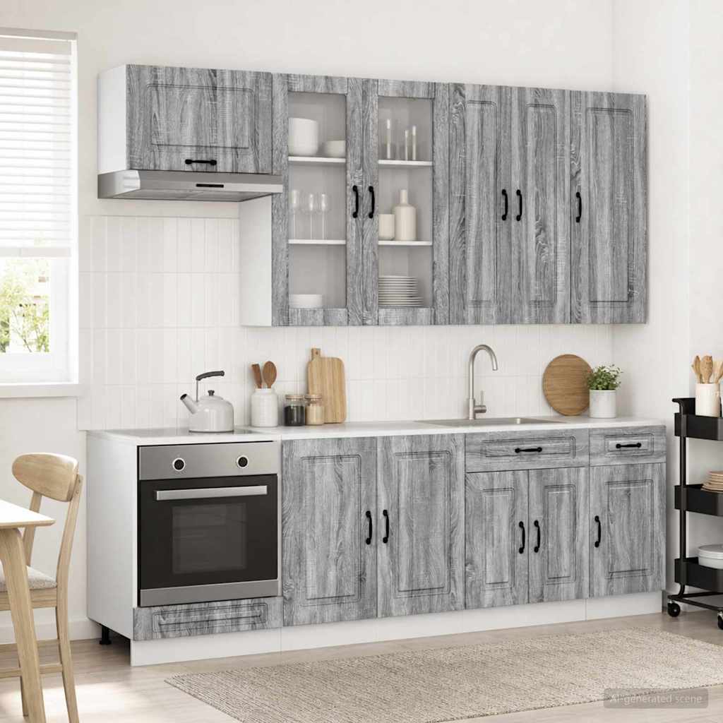 Kücheneinheit Kalmar 8 Pcs Holzwerkstoff