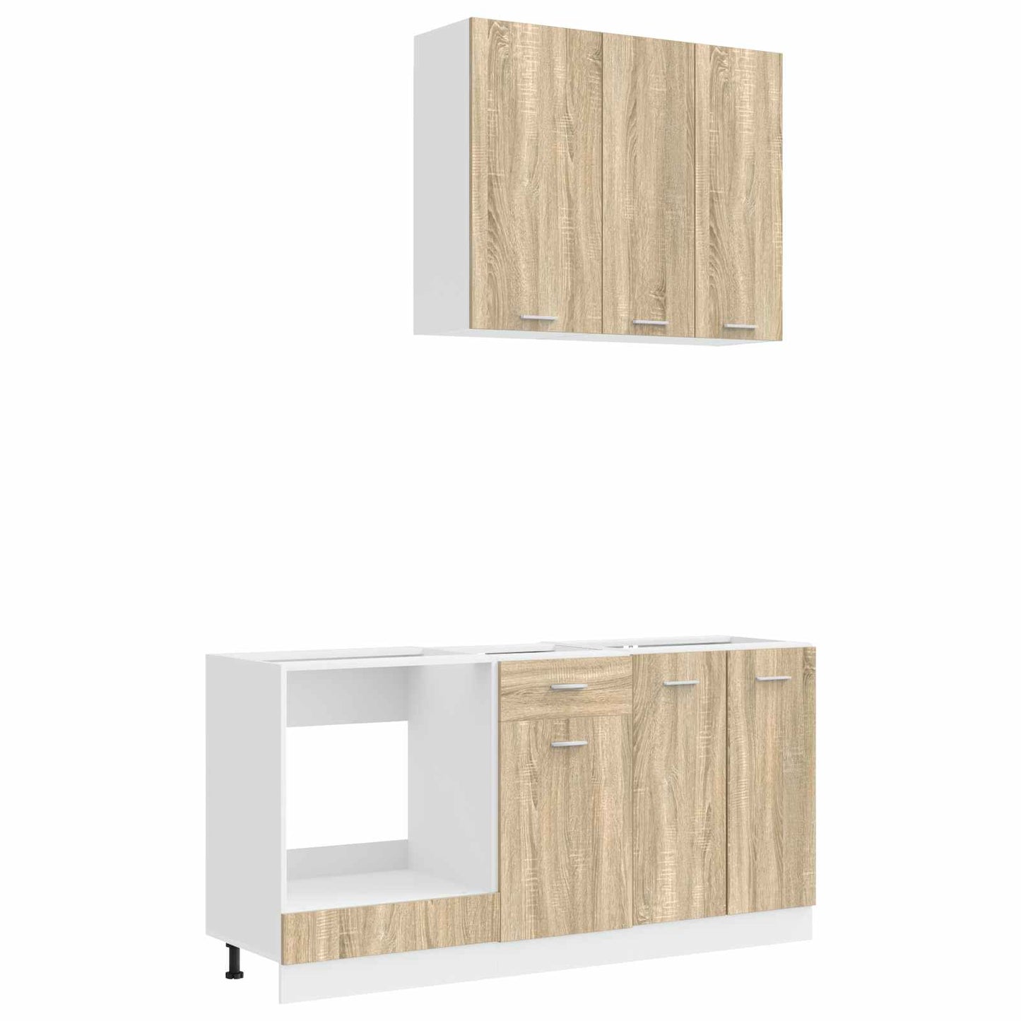 Kücheneinheit Lyon 5 Pcs Holzwerkstoff