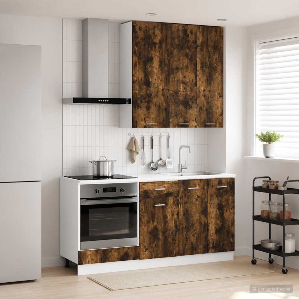 Kücheneinheit Lyon 5 Pcs Holzwerkstoff