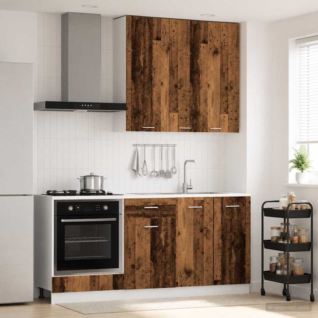 Kücheneinheit Lyon 5 Pcs Holzwerkstoff