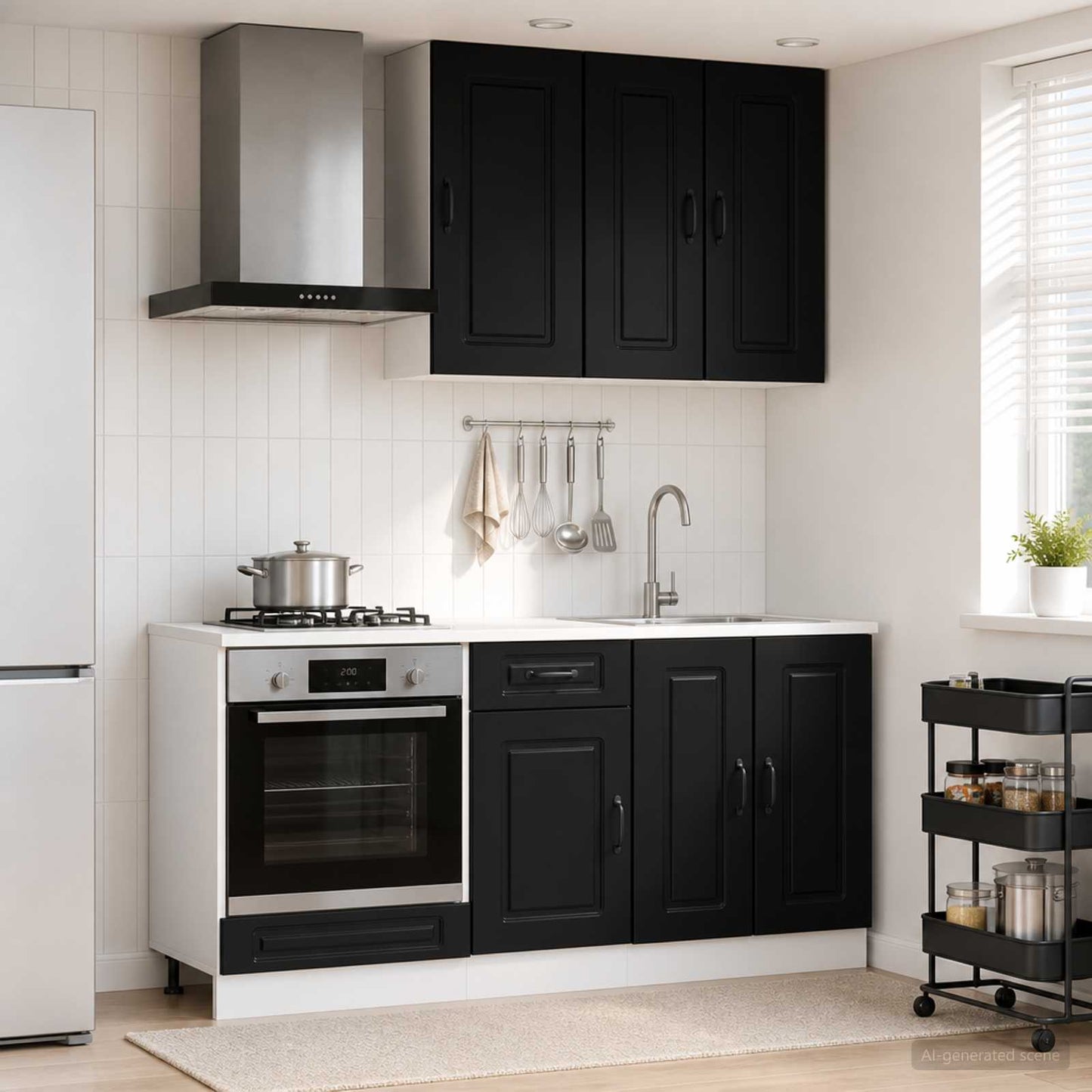 Kücheneinheit Kalmar 5 Pcs Holzwerkstoff