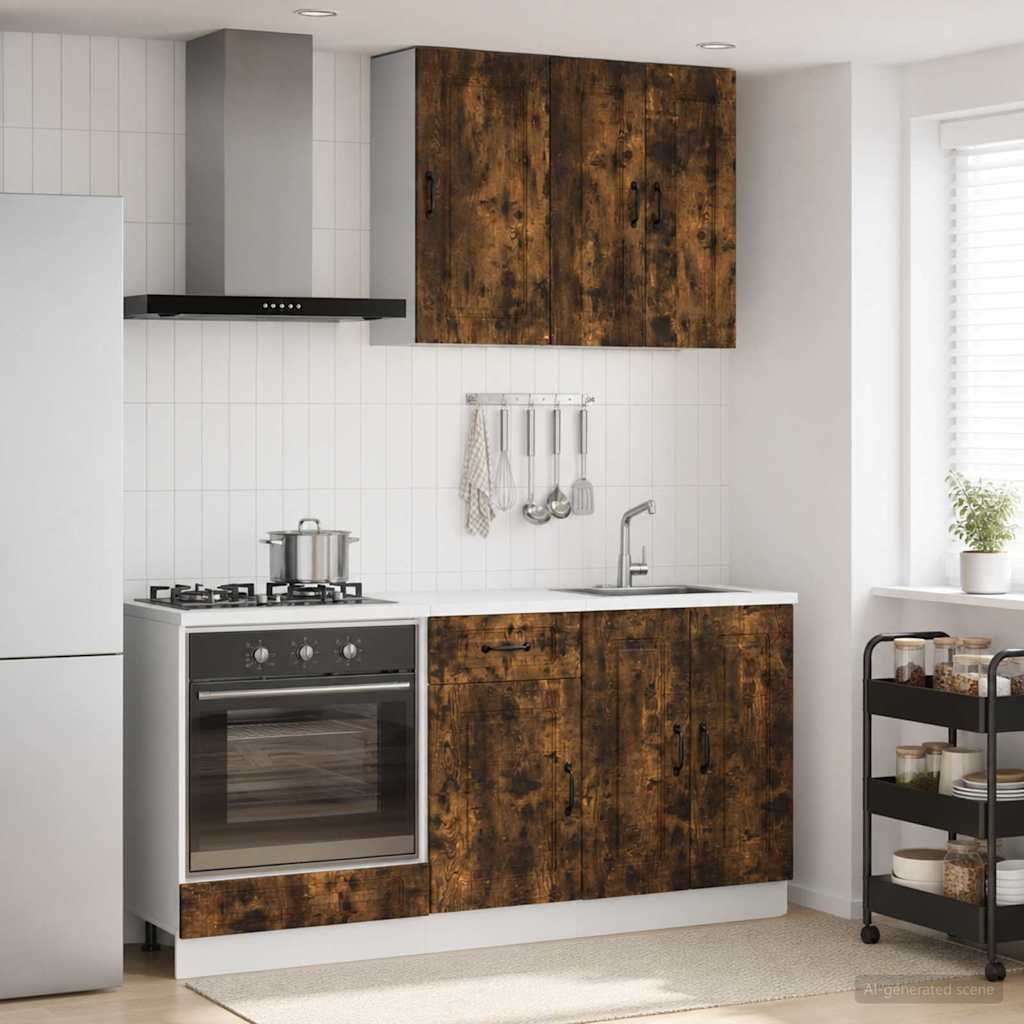 Kücheneinheit Kalmar 5 Pcs Holzwerkstoff