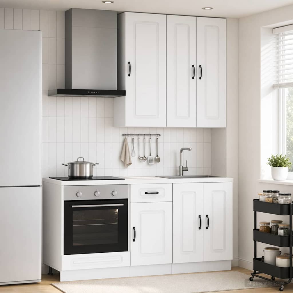 Kücheneinheit Kalmar 5 Pcs Holzwerkstoff
