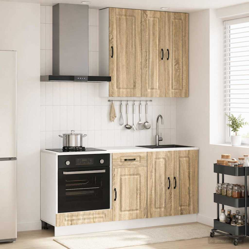 Kücheneinheit Kalmar 5 Pcs Holzwerkstoff