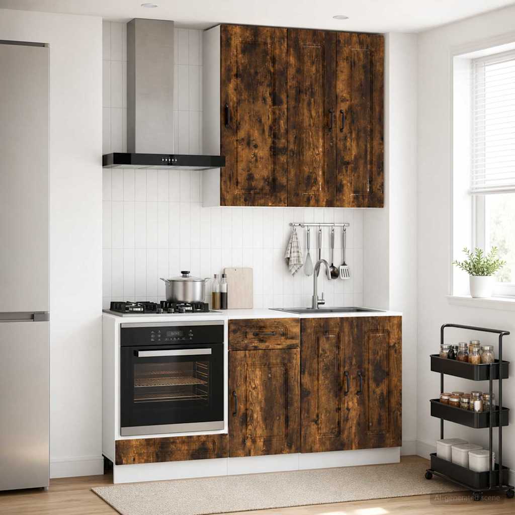 Kücheneinheit Kalmar 5 Pcs Holzwerkstoff
