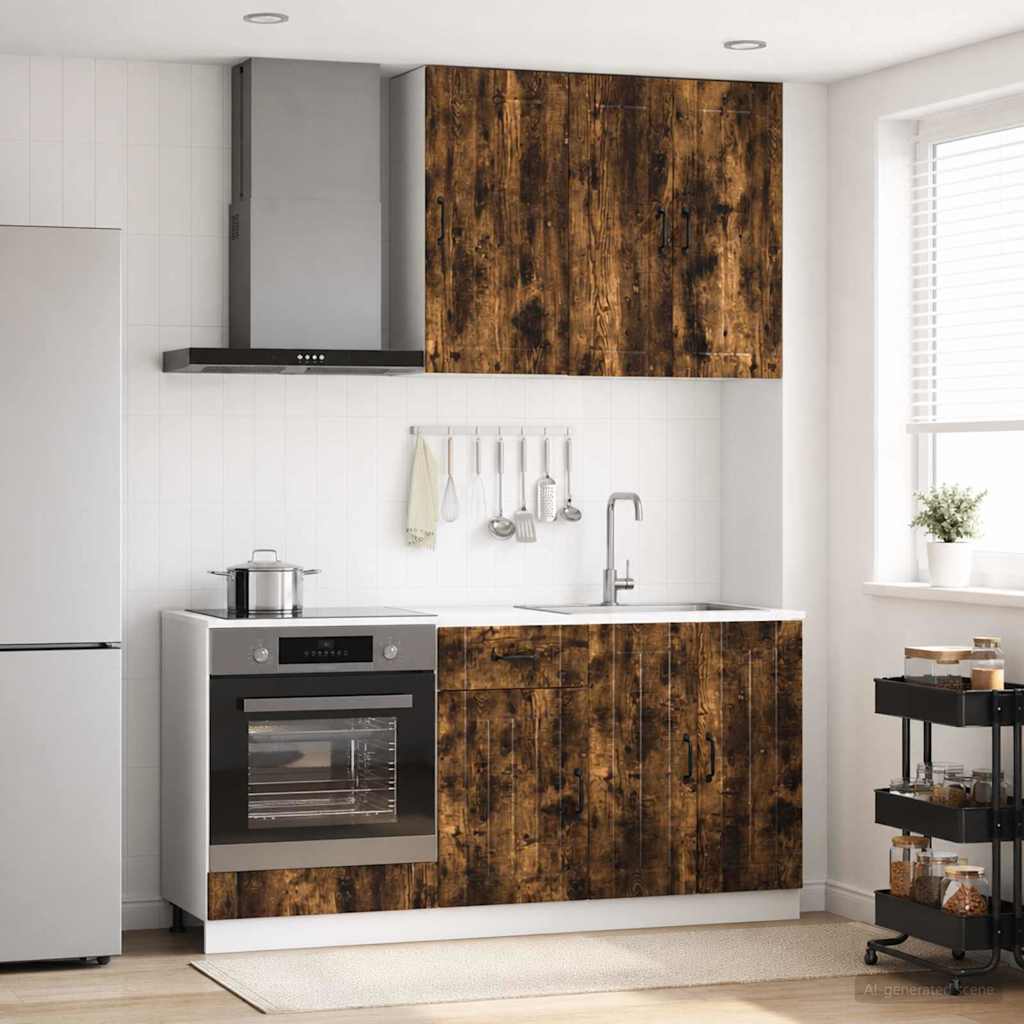Kücheneinheit Lucca 5 Pcs Holzwerkstoff