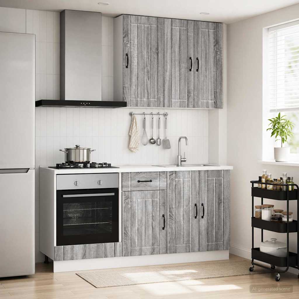 Kücheneinheit Lucca 5 Pcs Holzwerkstoff