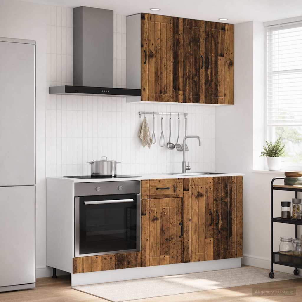 Kücheneinheit Lucca 5 Pcs Holzwerkstoff