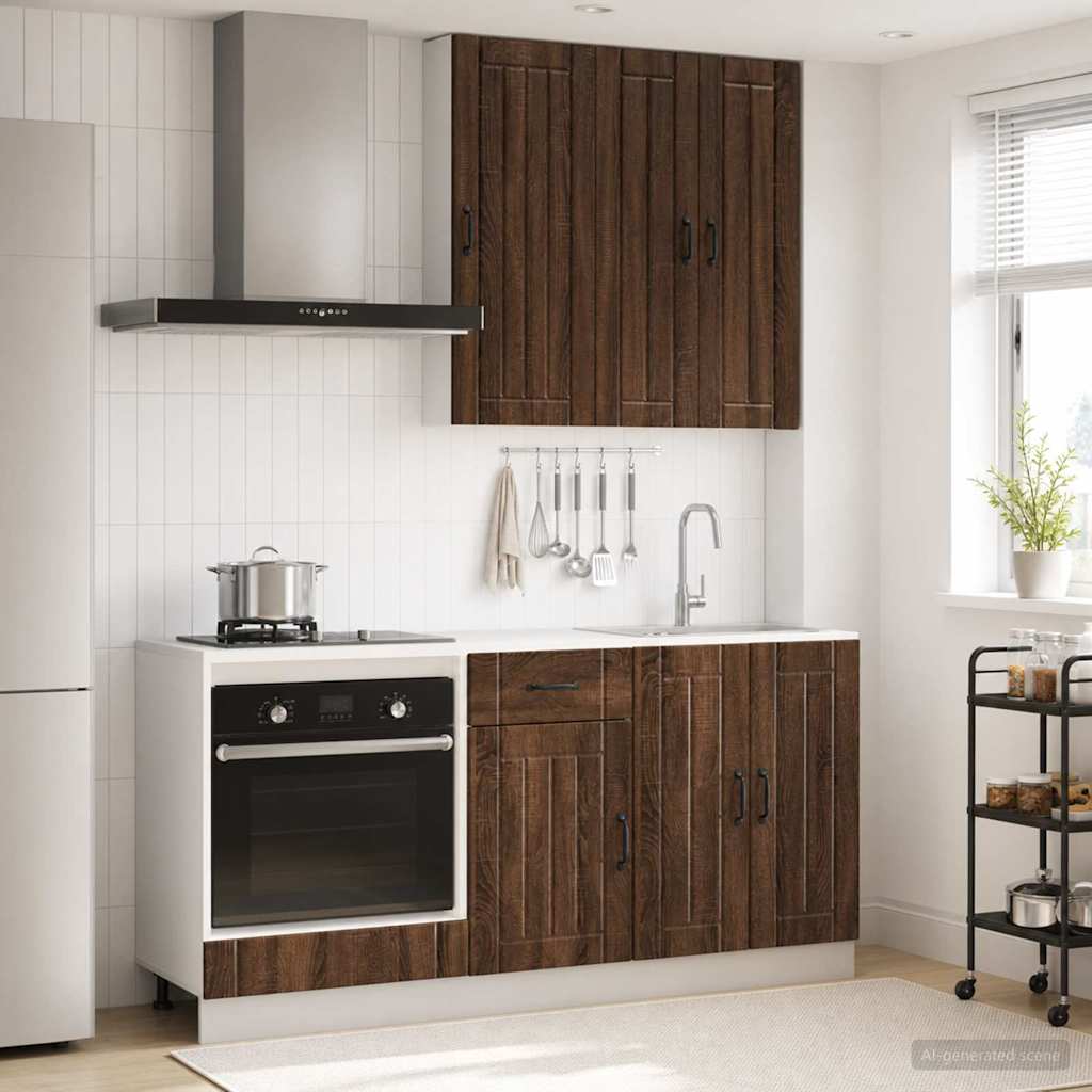 Kücheneinheit Lucca 5 Pcs Holzwerkstoff