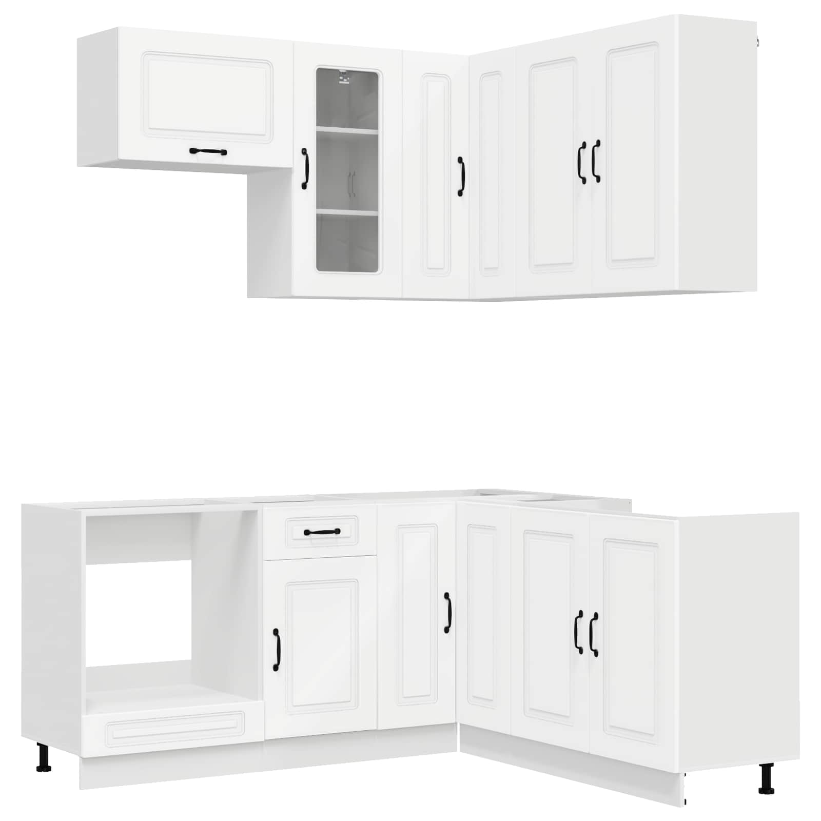 Kücheneinheit Kalmar 8 Pcs Holzwerkstoff