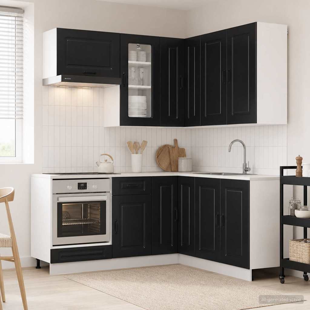Kücheneinheit Kalmar 8 Pcs Holzwerkstoff