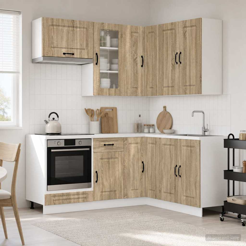 Kücheneinheit Kalmar 8 Pcs Holzwerkstoff