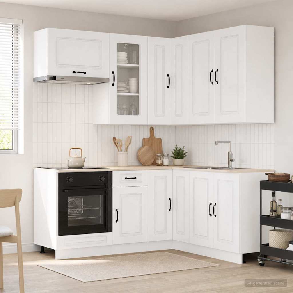 Kücheneinheit Kalmar 8 Pcs Holzwerkstoff