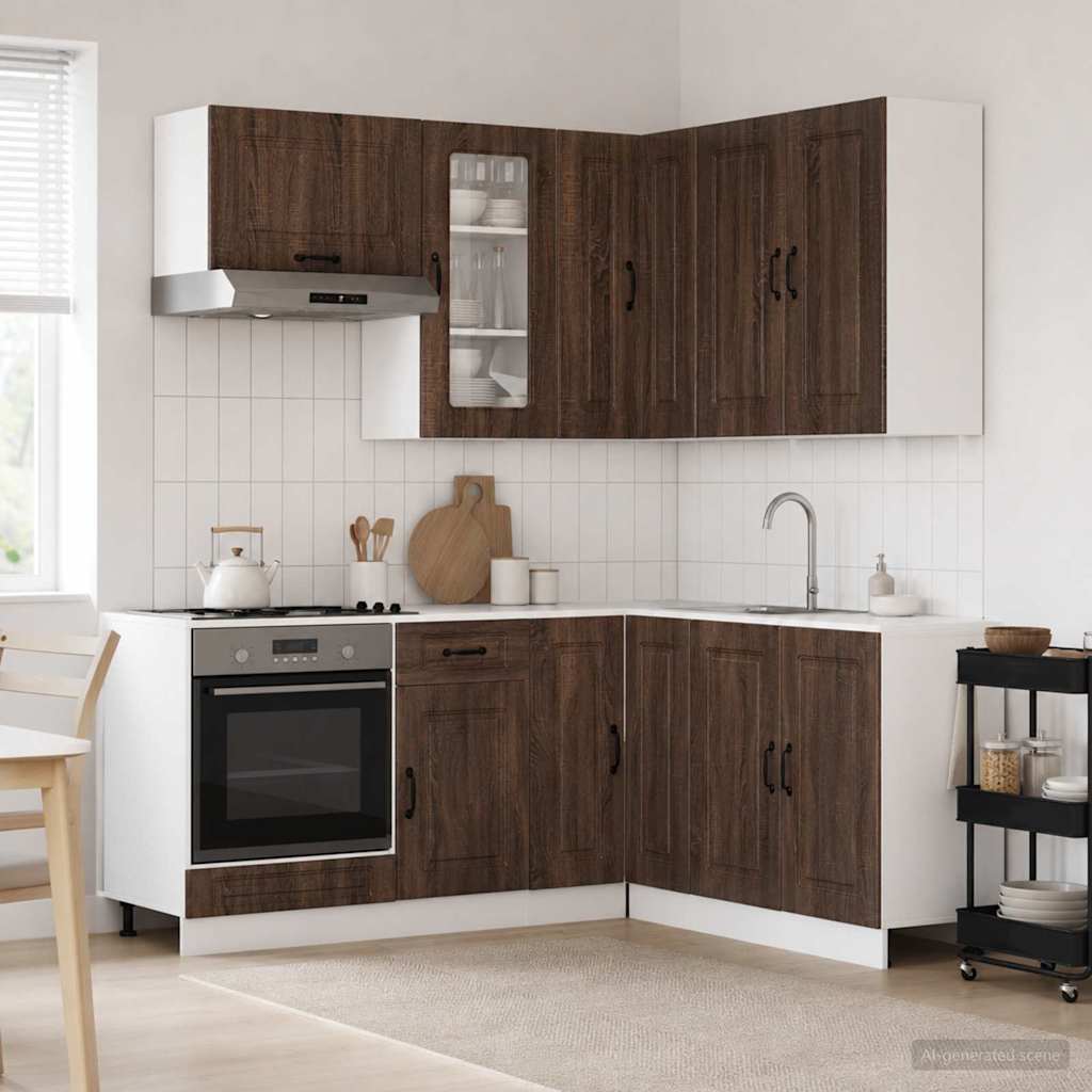 Kücheneinheit Kalmar 8 Pcs Holzwerkstoff