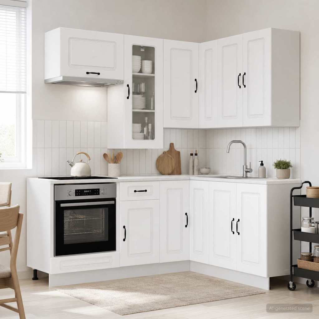 Kücheneinheit Kalmar 8 Pcs Holzwerkstoff