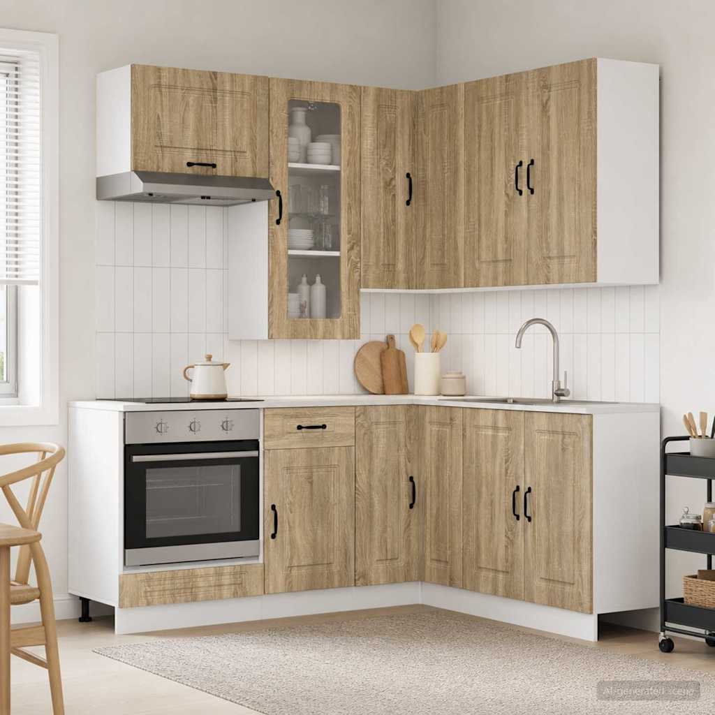 Kücheneinheit Kalmar 8 Pcs Holzwerkstoff
