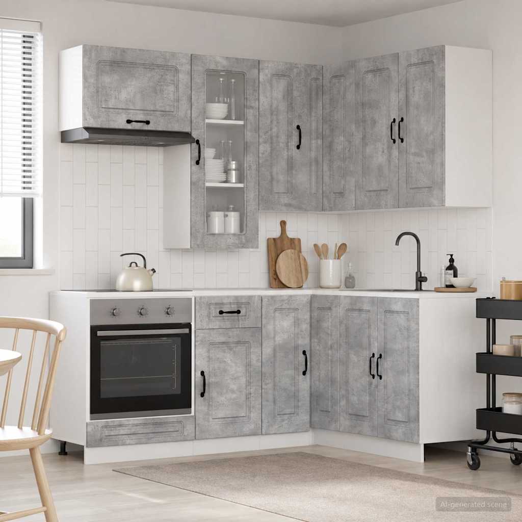 Kücheneinheit Kalmar 8 Pcs Holzwerkstoff