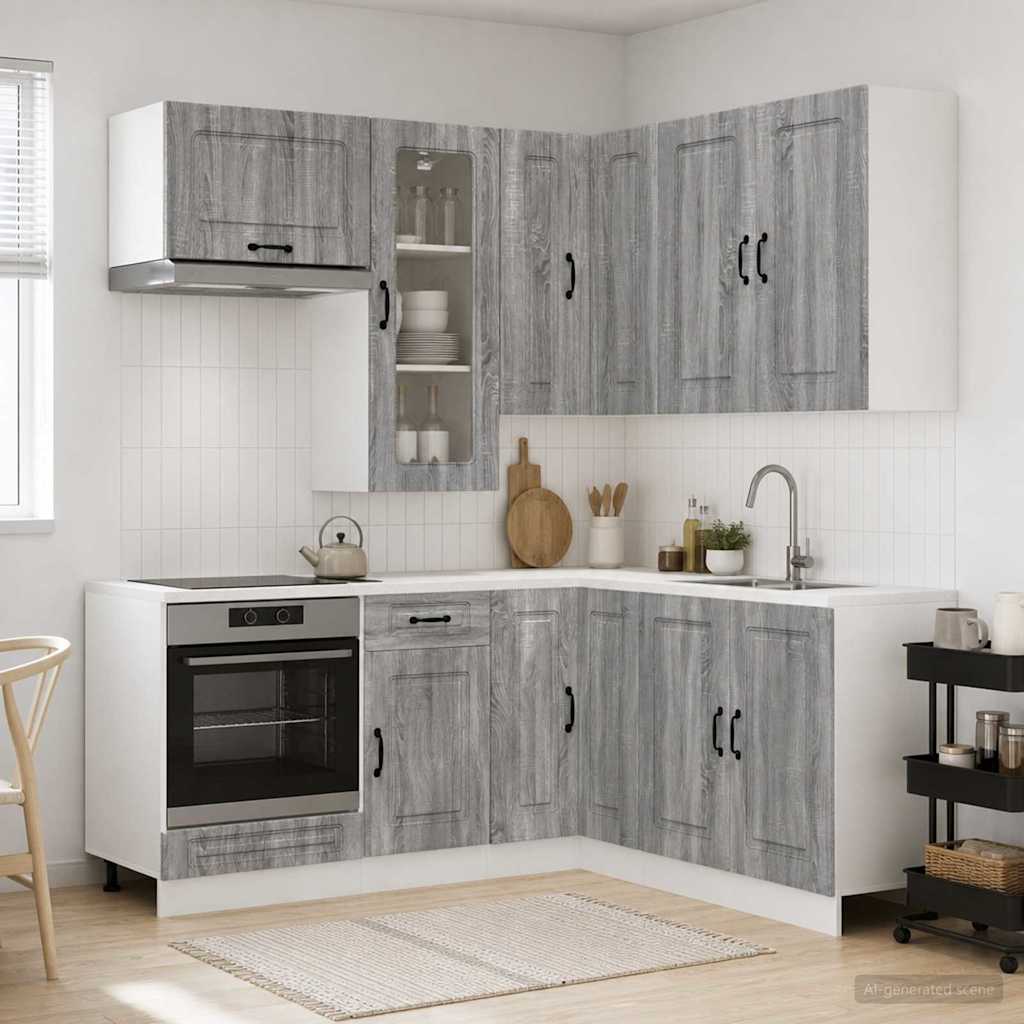 Kücheneinheit Kalmar 8 Pcs Holzwerkstoff