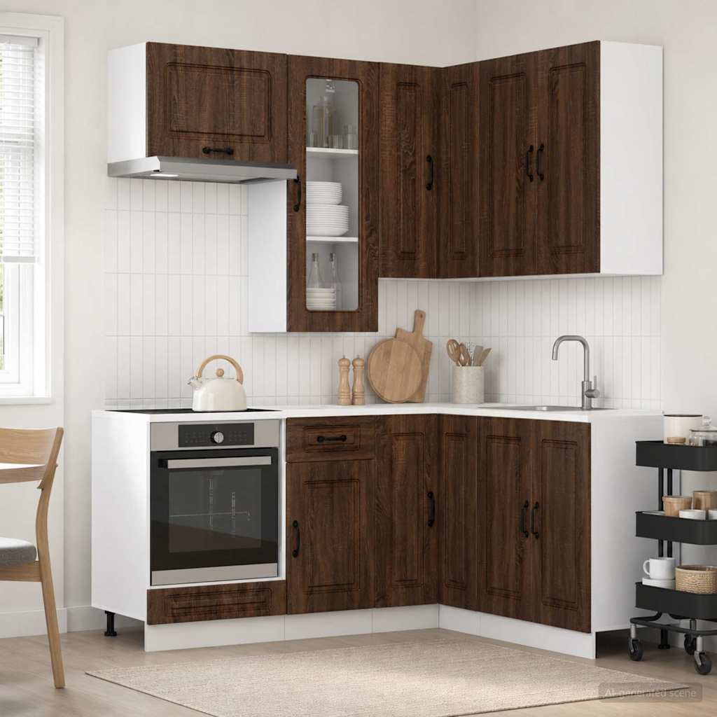 Kücheneinheit Kalmar 8 Pcs Holzwerkstoff