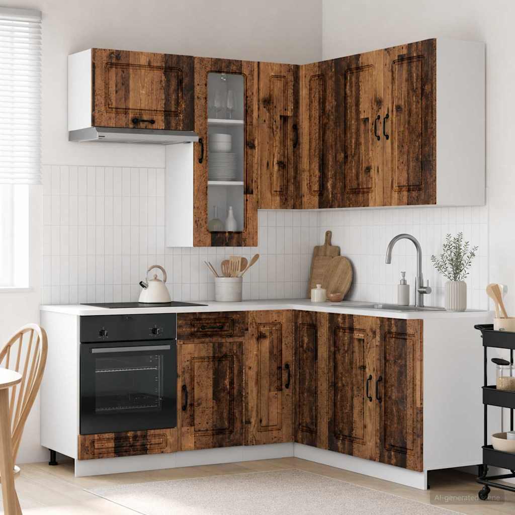 Kücheneinheit Kalmar 8 Pcs Holzwerkstoff