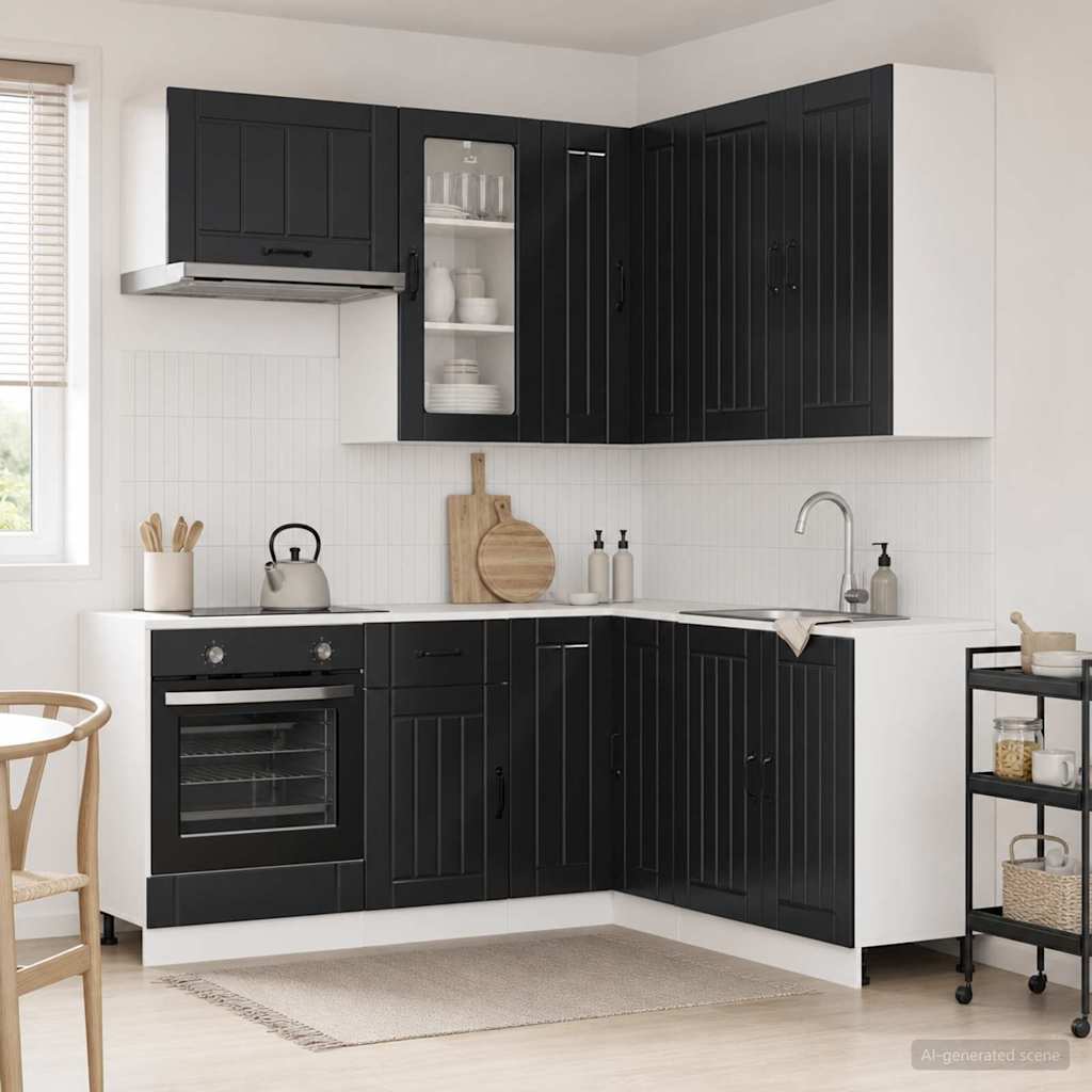 Kücheneinheit Lucca 8 Pcs Holzwerkstoff