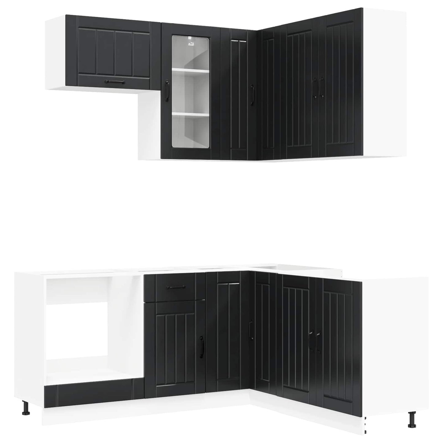 Kücheneinheit Lucca 8 Pcs Holzwerkstoff