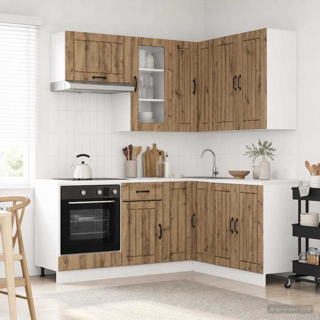 Kücheneinheit Lucca 8 Pcs Holzwerkstoff