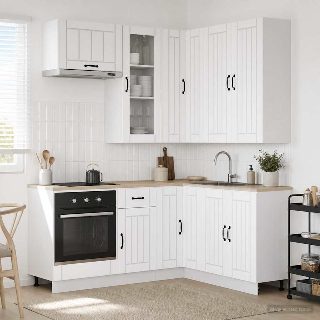 Kücheneinheit Lucca 8 Pcs Holzwerkstoff