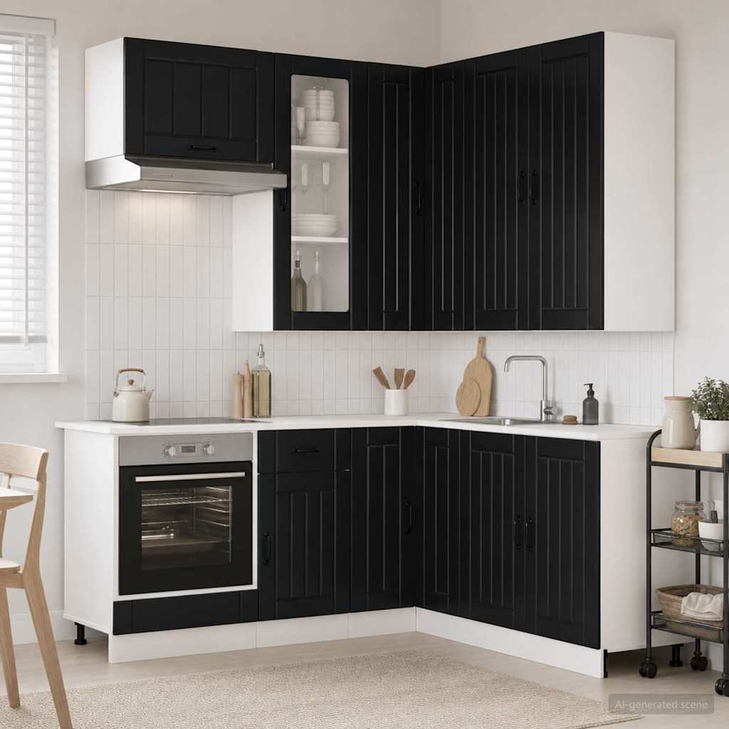 Kücheneinheit Lucca 8 Pcs Holzwerkstoff