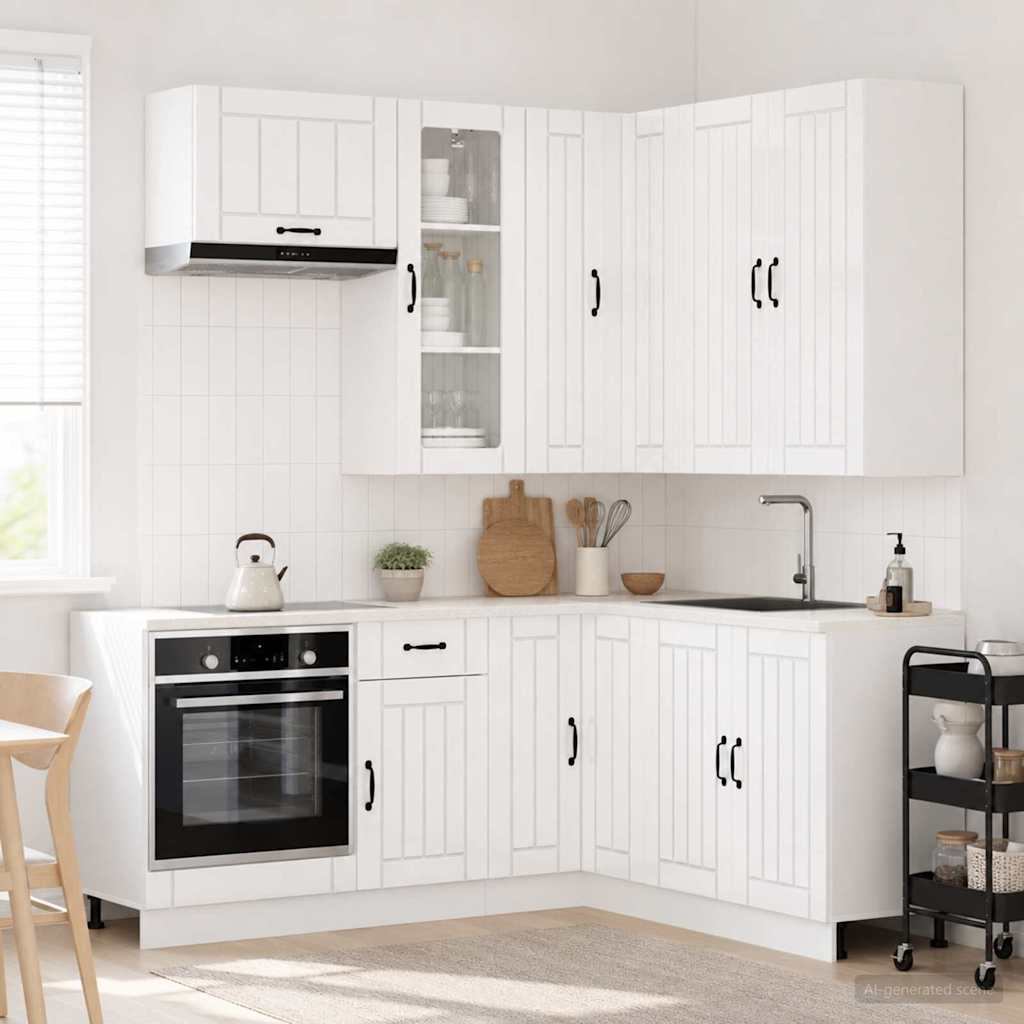 Kücheneinheit Lucca 8 Pcs Holzwerkstoff