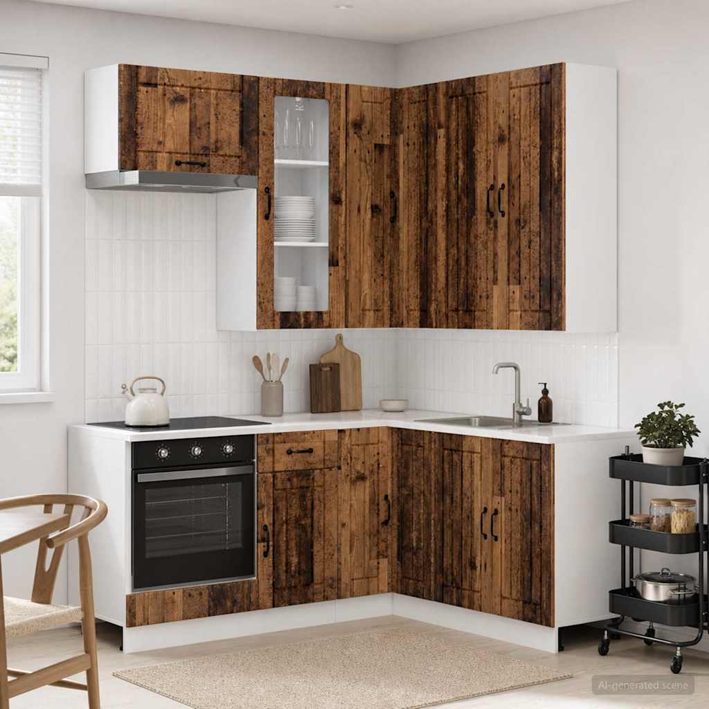 Kücheneinheit Lucca 8 Pcs Holzwerkstoff