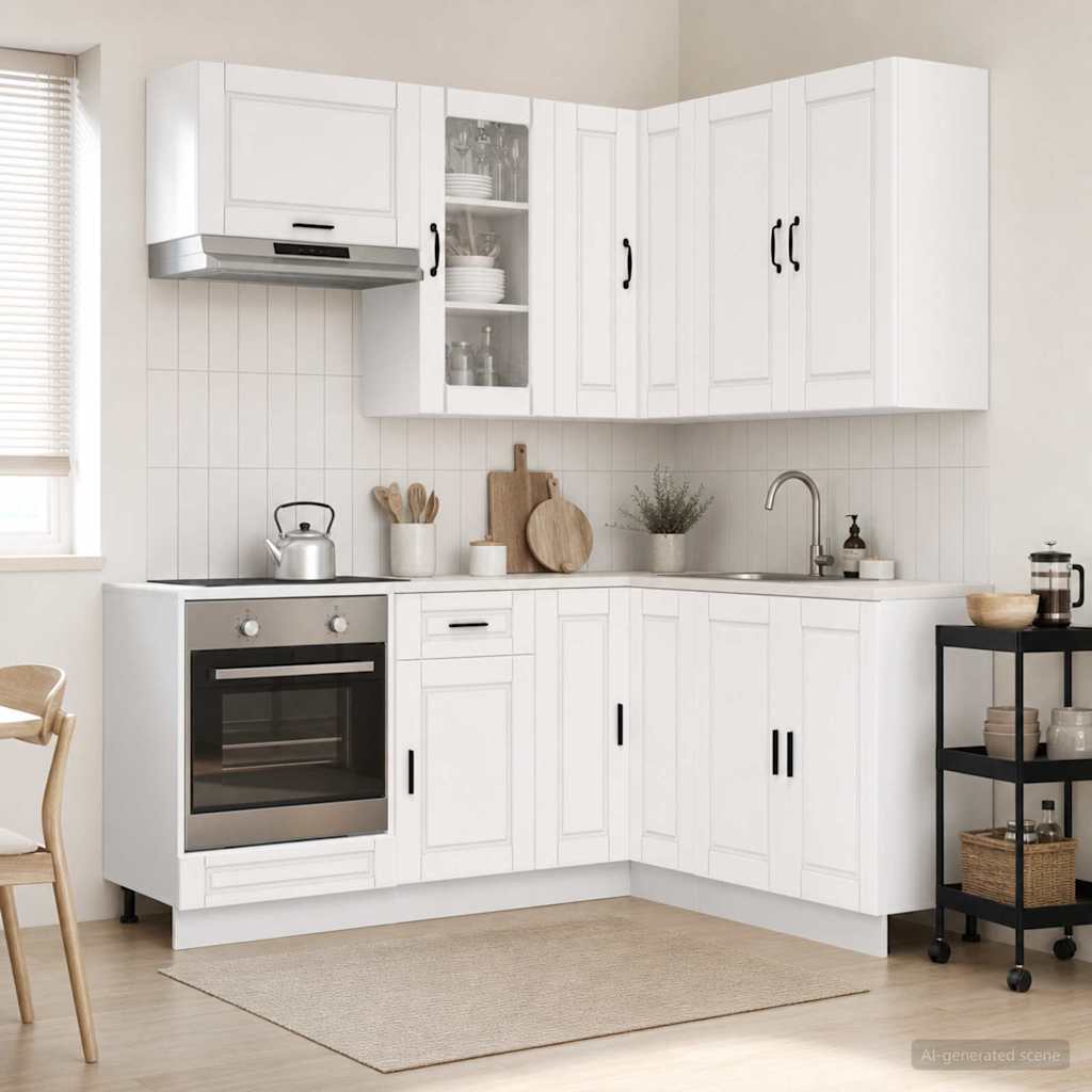 Kücheneinheit Porto 8 Pcs Holzwerkstoff