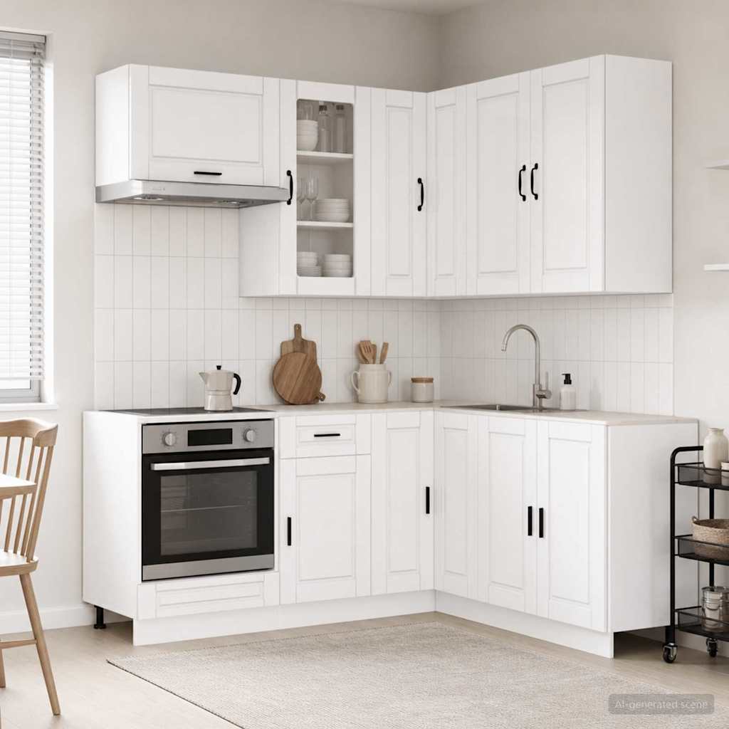 Kücheneinheit Porto 8 Pcs Holzwerkstoff