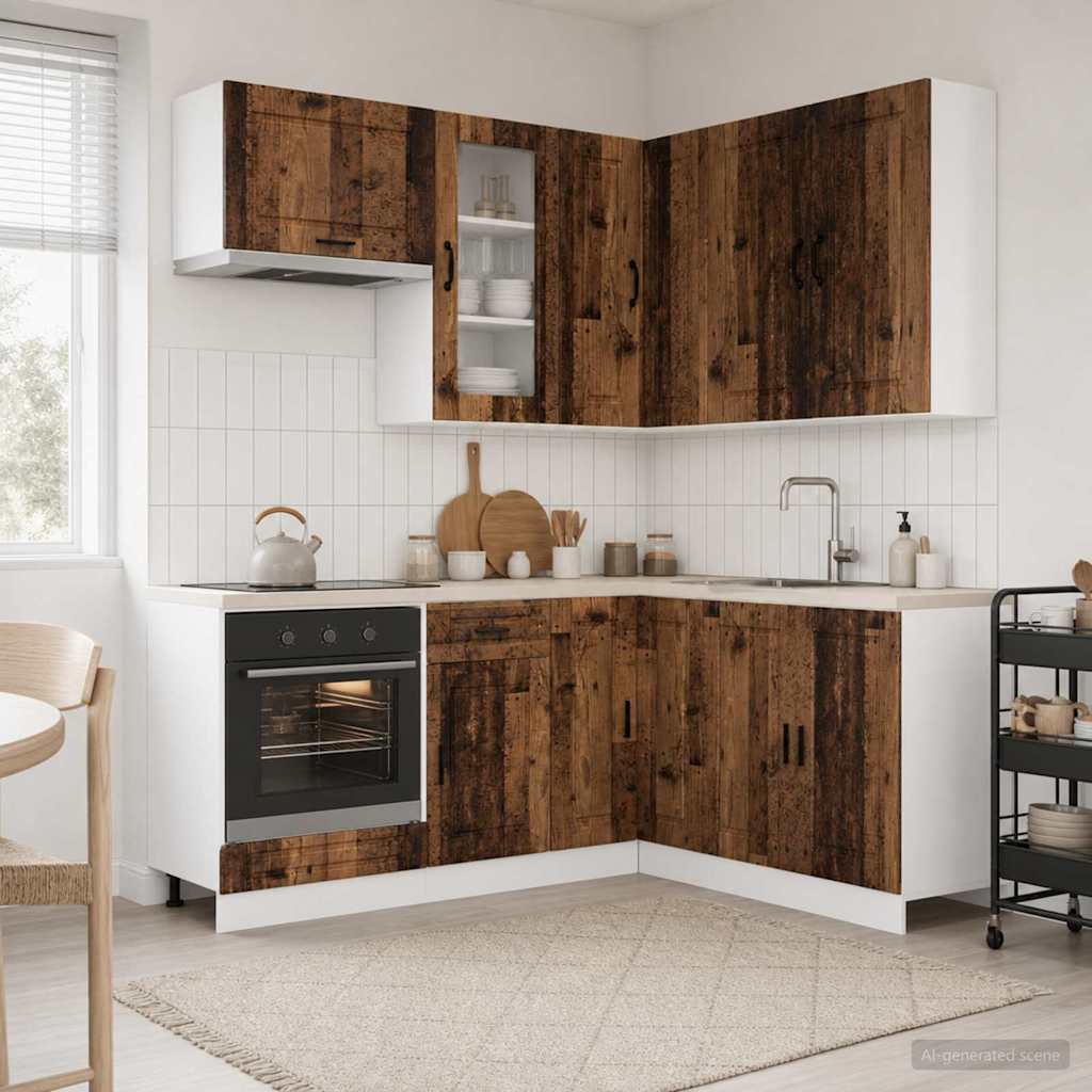 Kücheneinheit Porto 8 Pcs Holzwerkstoff