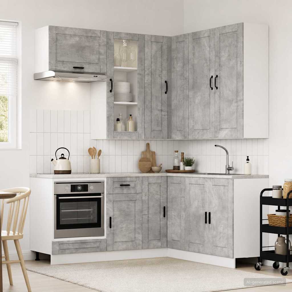 Kücheneinheit Porto 8 Pcs Holzwerkstoff