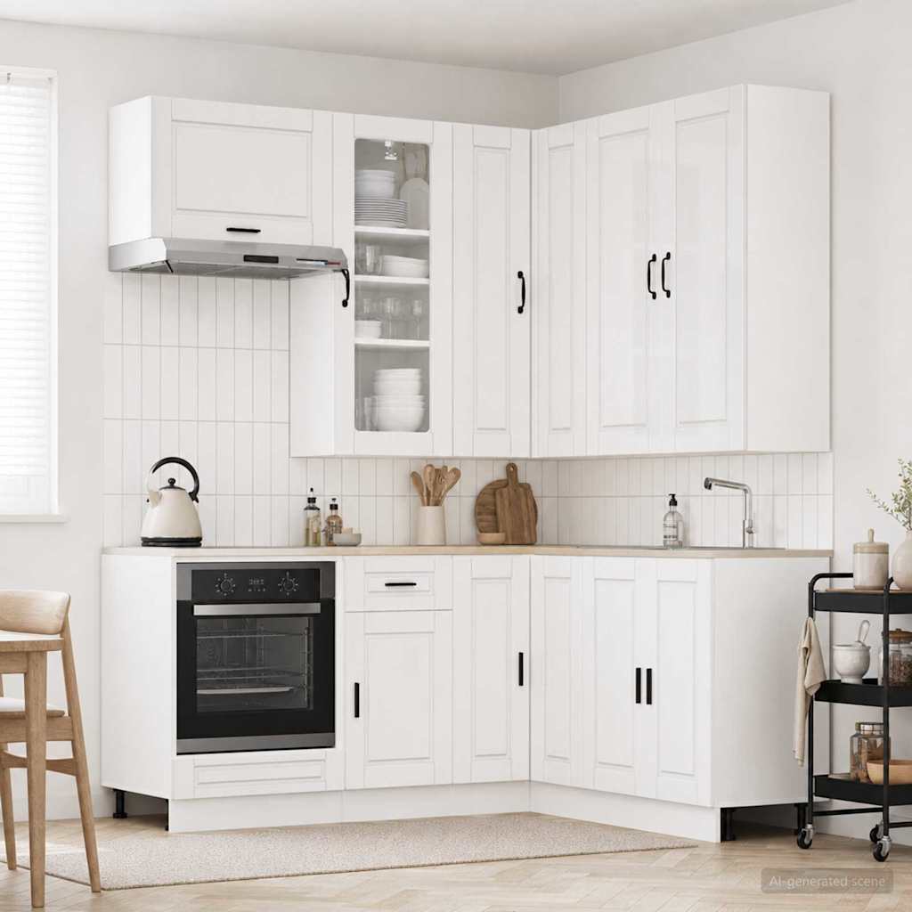 Kücheneinheit Porto 8 Pcs Holzwerkstoff