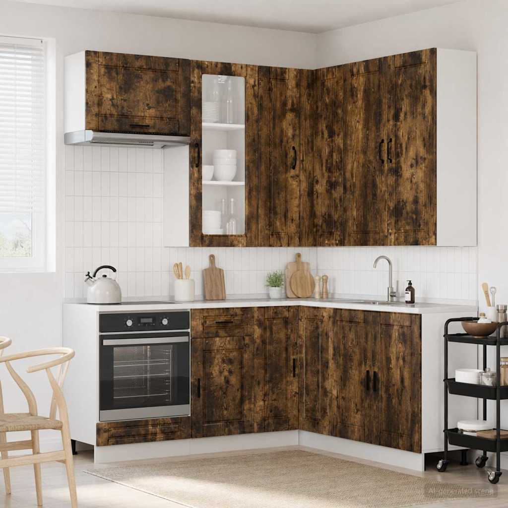 Kücheneinheit Porto 8 Pcs Holzwerkstoff
