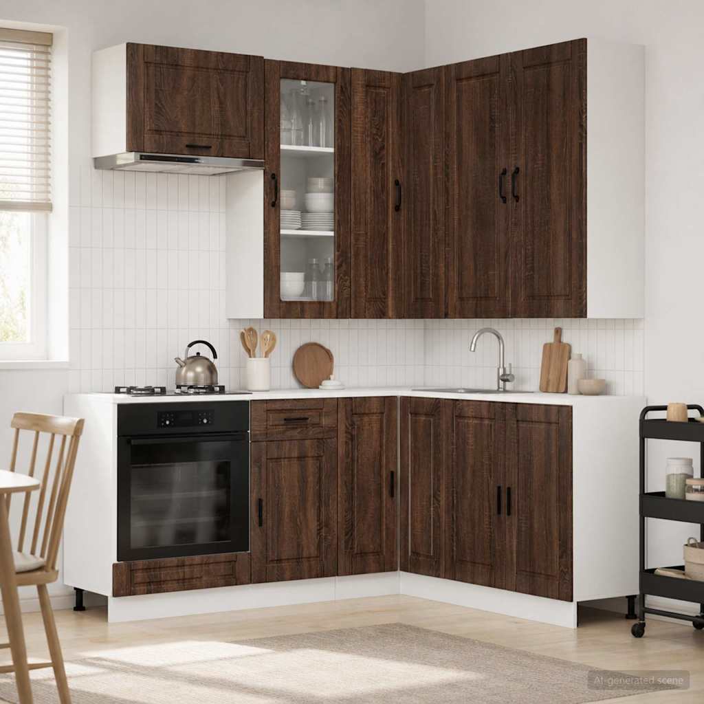 Kücheneinheit Porto 8 Pcs Holzwerkstoff