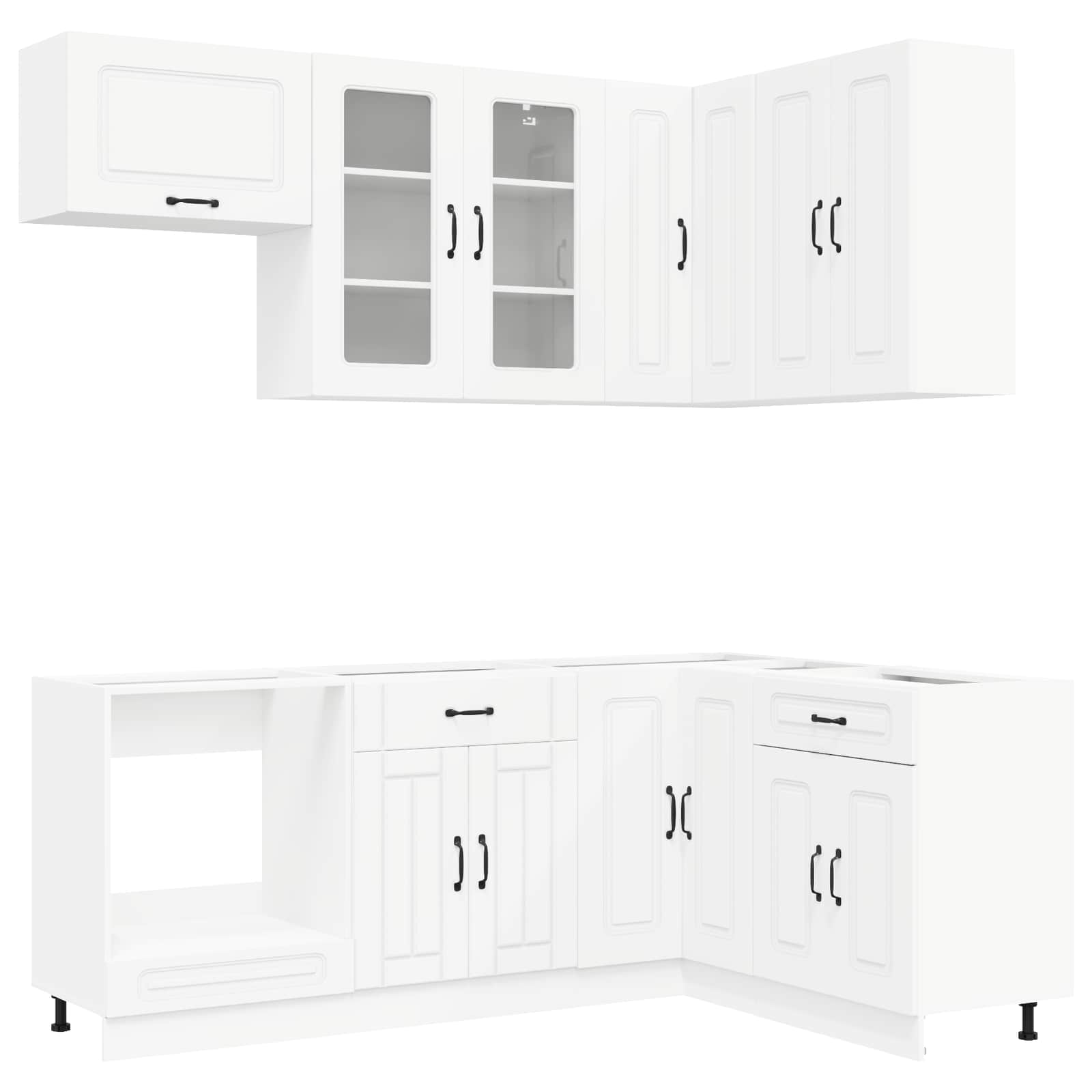 Kücheneinheit Kalmar 8 Pcs Holzwerkstoff