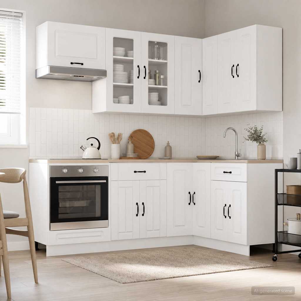 Kücheneinheit Kalmar 8 Pcs Holzwerkstoff