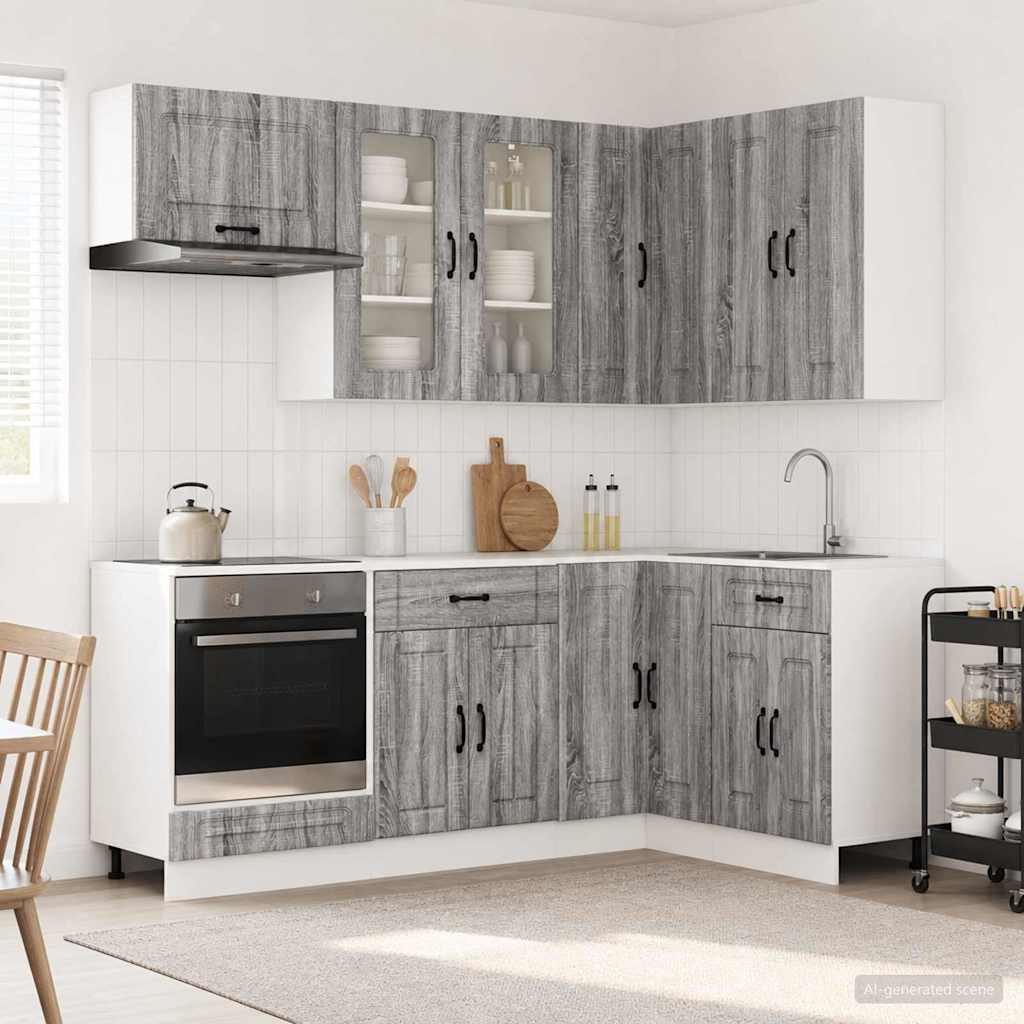 Kücheneinheit Kalmar 8 Pcs Holzwerkstoff