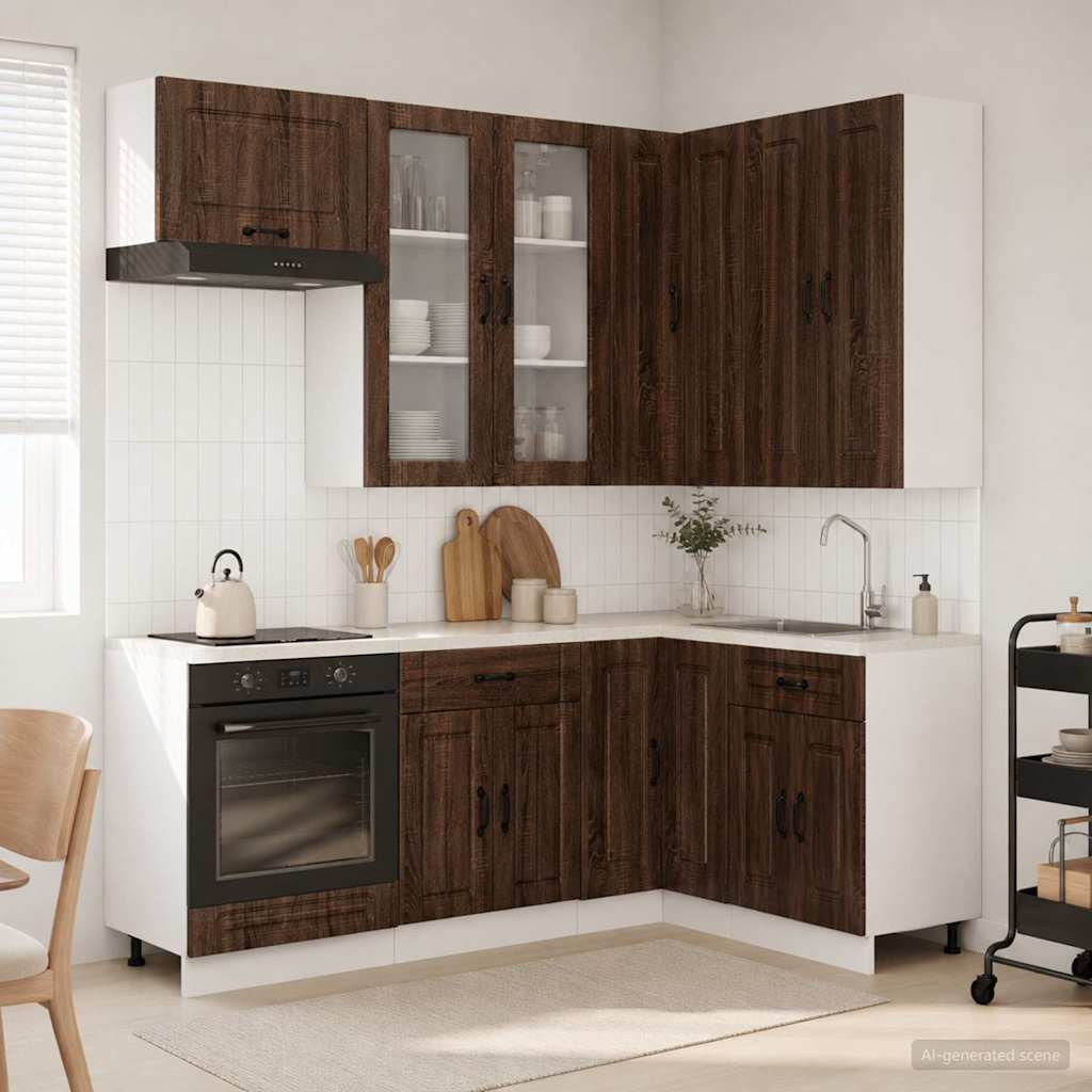 Kücheneinheit Kalmar 8 Pcs Holzwerkstoff